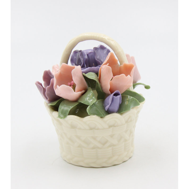Sculpture North Attleborough Iris Basket
