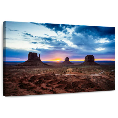 Alvord Monument Valley Desert Sunset