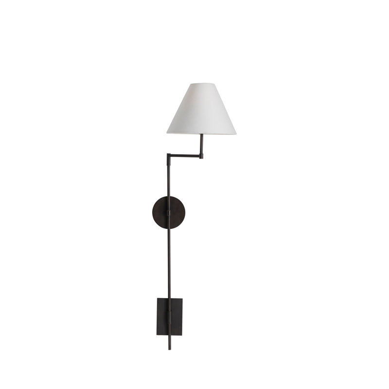 Alva Iron Swing Arm Sconce