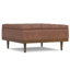 Repose-pieds avec rangement l 36 po Mariah, 2 compartiments de rangement et pieds en bois massif-1976945644