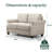 Asfia Upholstered 59'' Loveseat