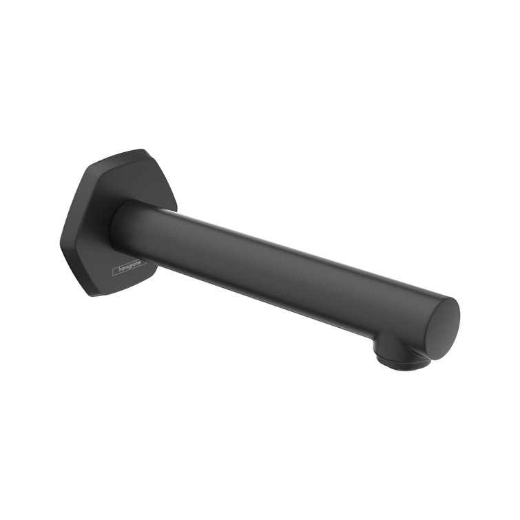Hansgrohe Tub Spout  3-Inch Transitional  Tub Spout In Matte Black, 04814670