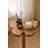 Solid Wood Butterfly-Shaped End Table,Pedestal Drink Table, Tall Plant Stand-118726978