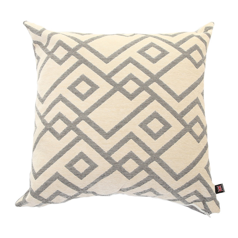 Amatia Geometric Square Cushion, Large
