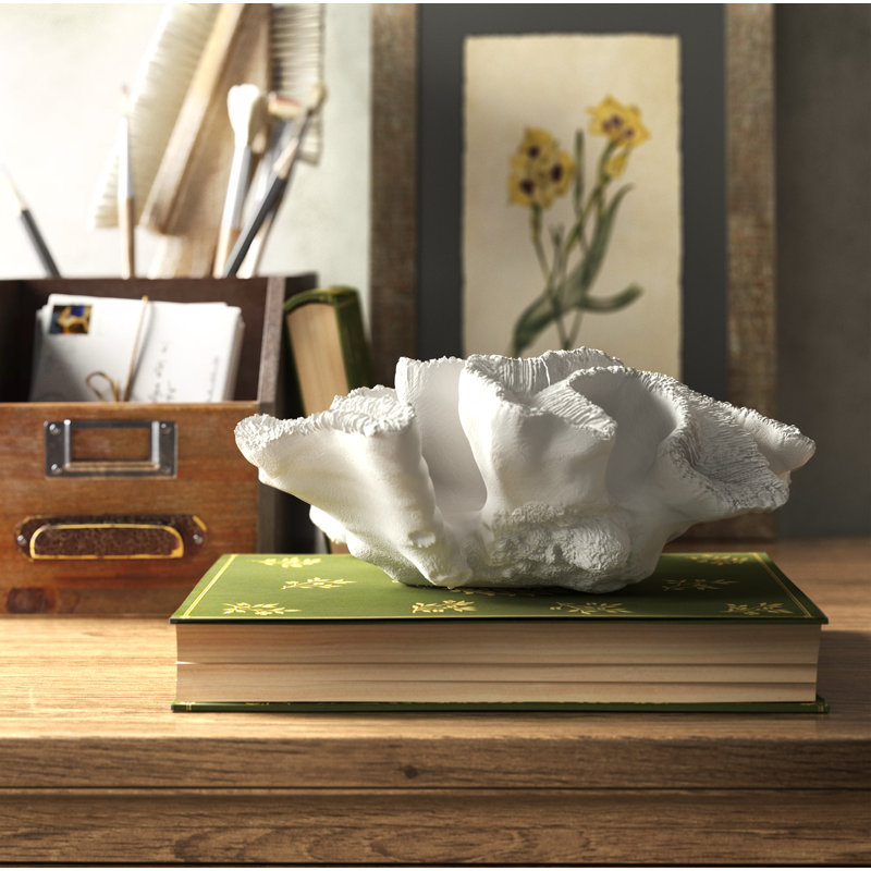 9x8.5x4" Decorative Palancar Coral Table Sculpture