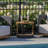 Estate Teak & Wicker Outdoor Accent Table