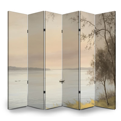 Cloison pliante 6 panneaux paravent Royal Serene
