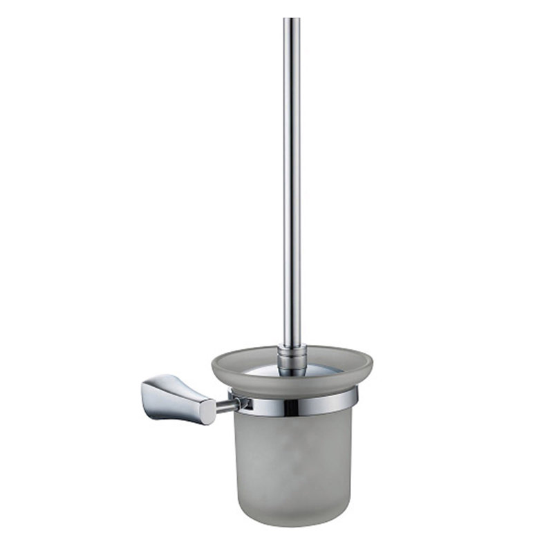 Brosse de toilette murale et porte-13.875 po h