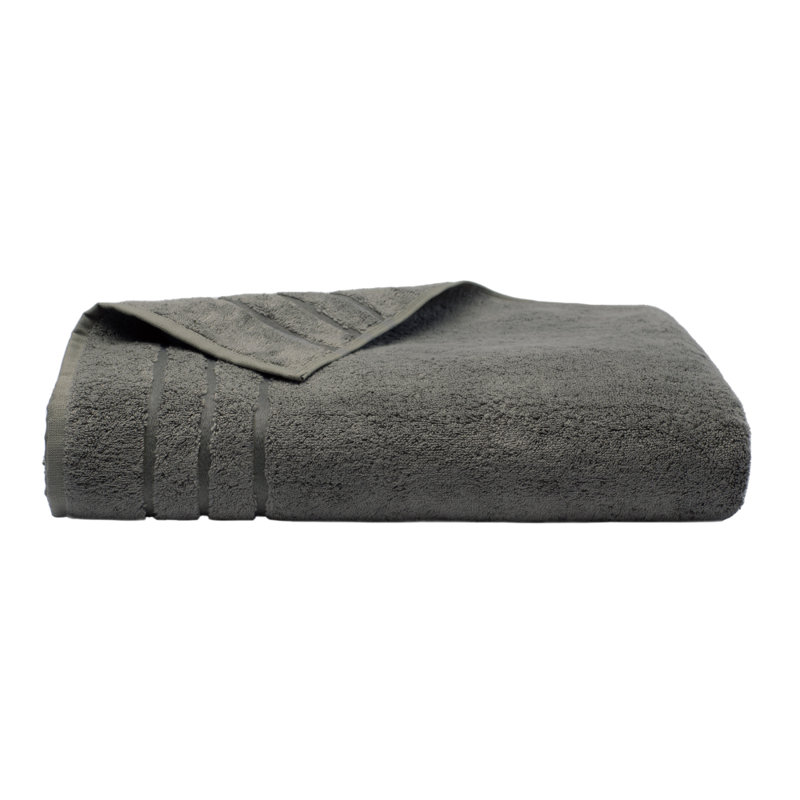 Cariloha - drap de bain extra lisse - Viscose - 40 po x 72 po - Onyx, Noir, noir, noir, noir