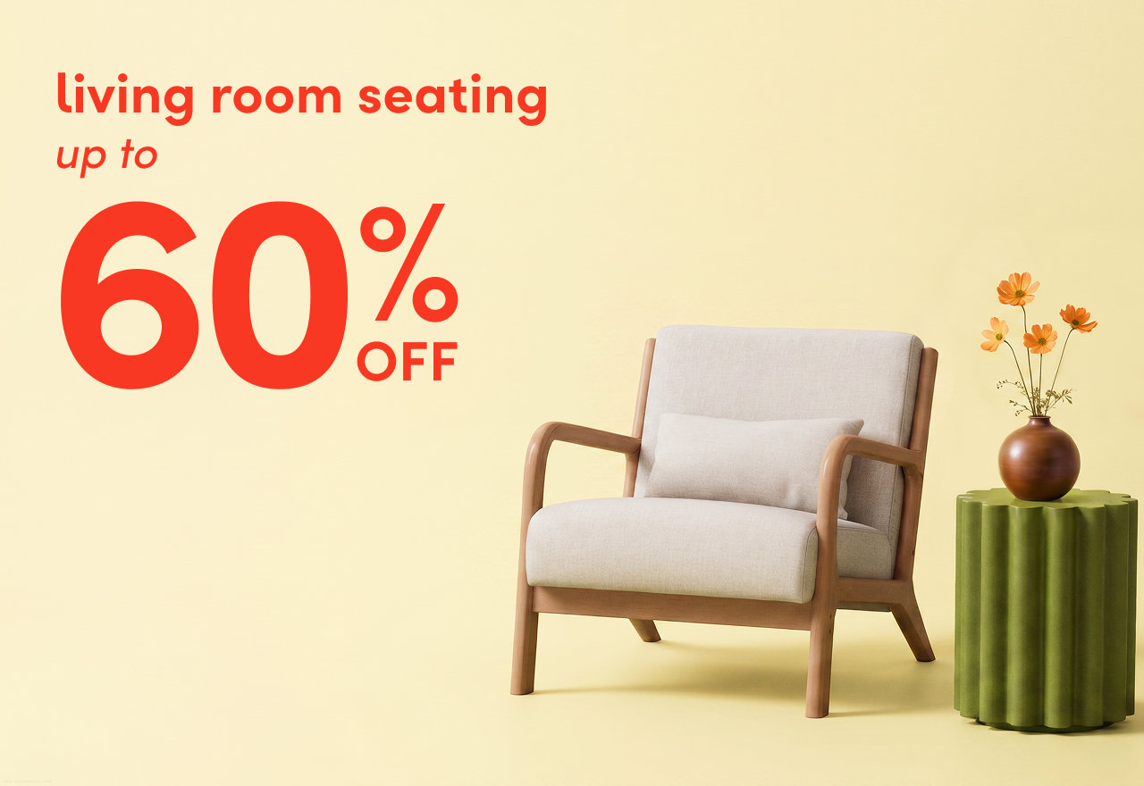 living room seating clearance