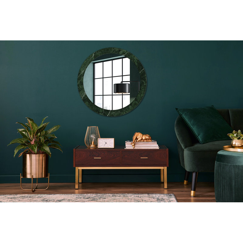 Huldar Glass Flat Wall Mirror