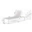 Ensemble de 2 chaises longues d'extérieur réglables en aluminium pour patio-1049351875