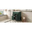 Meuble-lavabo de 24 pouces avec lavabo en céramique, conception compacte pour petits espaces, armoire moderne avec 2 tiroirs et tablette réglable, meubles-lavabos-345791013