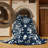 Machine Washable Pantelis Traditional Floral Rug in Gray – Binding-248865951