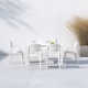 Farrah 39.37'' Rectangular 6 - Person Outdoor Dining Set
