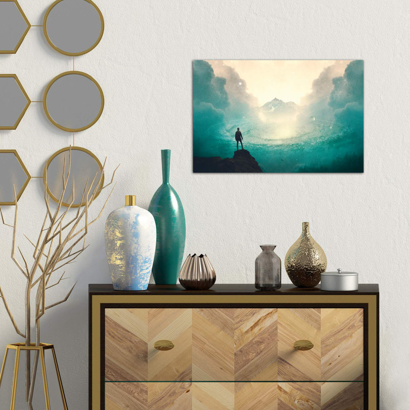 The Contemplation 1 Piece Wrapped Canvas Painting, 66.04 cm H x 45.72 cm W x 1.91 cm D