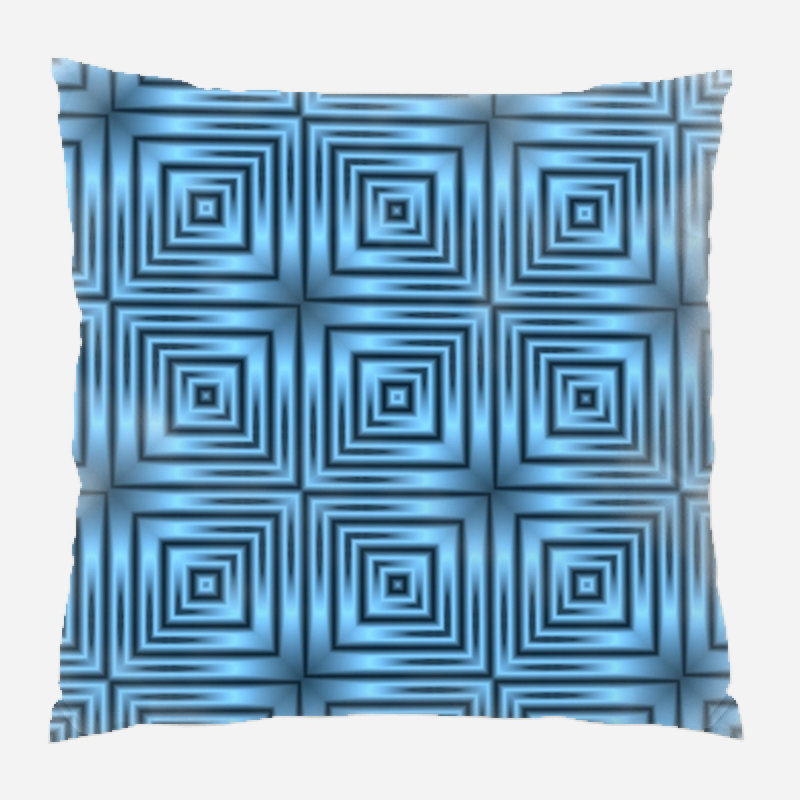 Geometric Microsuede Reversible Throw Pillow