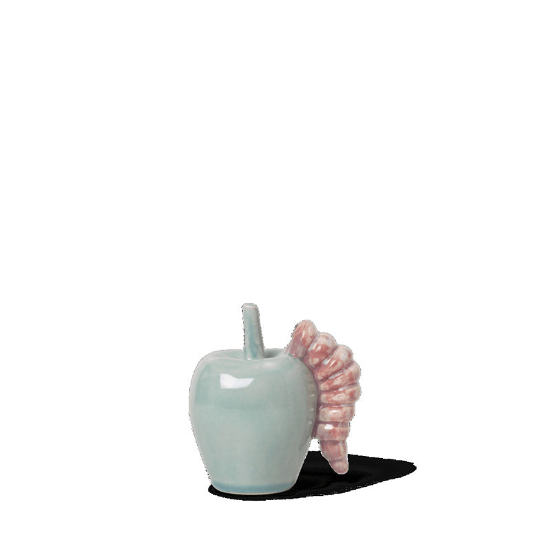 Poppery pomme avec larve et menthe
