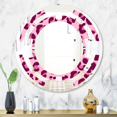 Miroir mural Leopard
