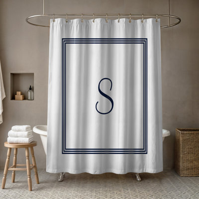 Rideau de douche simple 