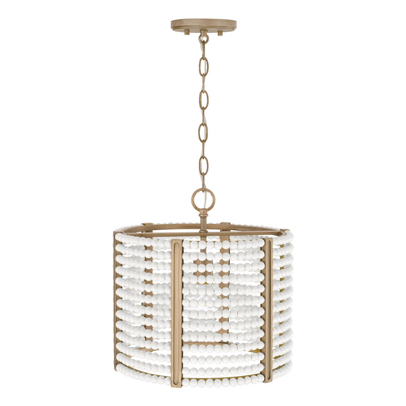 - Light Antique Brass Simple Pendant