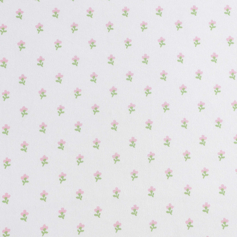 Laura Ashley Kids Cozy Printed Sheet Sets, Wood Violet Green, Twin Sheet Set with 1 Pillowcase