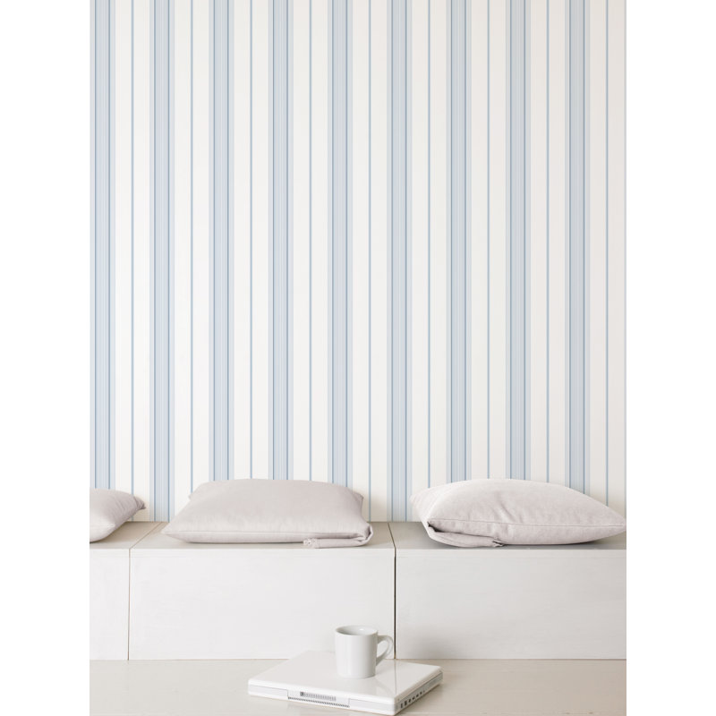 Rouleau de papier peint Smart Stripes 3, Bleu