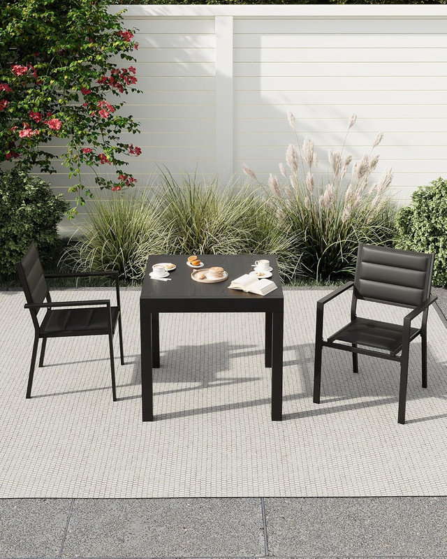 40cm H Armchair, Black