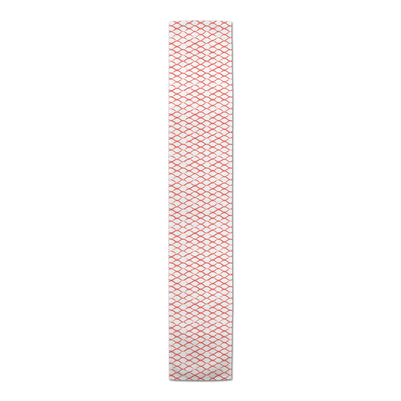 Bevereley Rectangle Polyester Table Runner, Pink, 90" x 16"