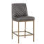 5West Upholstered Stool with Metal Frame-2139477073-2139386438