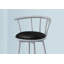 Tabouret de bar, ensemble de 2, pivotant, hauteur de bar