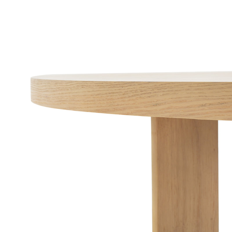 Vance 48" Round Dining Table, Natural