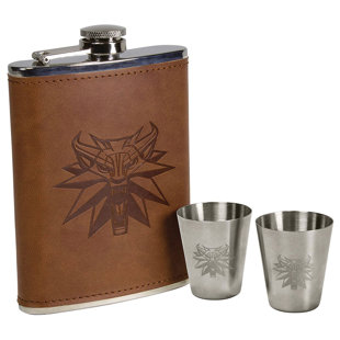 Stainless Steel Flask Set