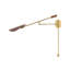 Applique murale Astrid - Cuir brun foncé-1574623565