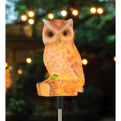 Oiseau solaire / piquet sonore - Hibou