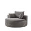 Canapé-lit simple en éponge L Corduroy, aucun assemblage requis, fauteuil-lit moderne moelleux pour le salon, la chambre à coucher et le salon