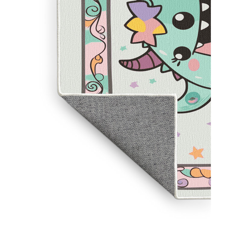 Tapis de Noël lavable The Holiday Aisle®, Rectangle de 5 pi x 8 pi