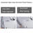 MONSFEST 1.28 Gallons GPF Elongated Bidet Toilet