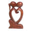Statue en bois eternal bond Mccarver
