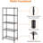 Cupertino 23.2'' W Steel Shelving Unit-283133623