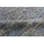 Contemporary Hand Knotted Wool Abstract Area Rug in Blue