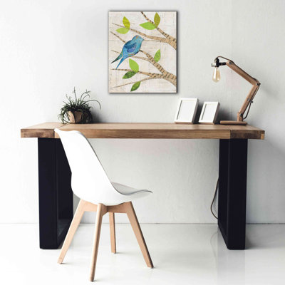 «Birds in Spring I» par Courtney Prahl, estampe numérique sur toile