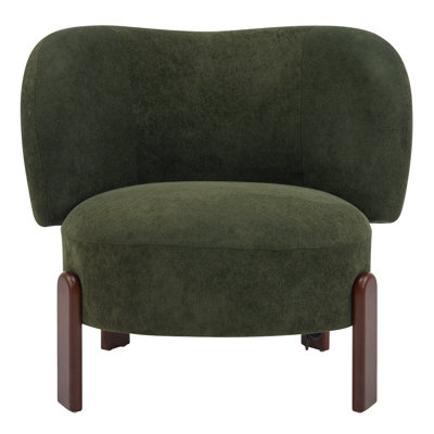 Fauteuil d'appoint à oreilles Harr Mid-Century