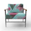 Fauteuil d'appoint rembourré Depp-1634220398