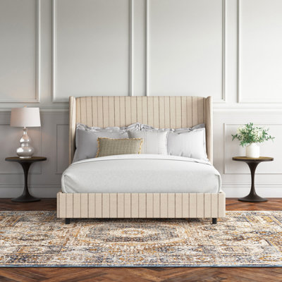 Tilly Wingback Bed