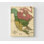 «North America 1826», carte antique du Continent américain, ancienne carte du Canada, affiche de carte antique des États-Unis, impression de décoration murale rustique américain