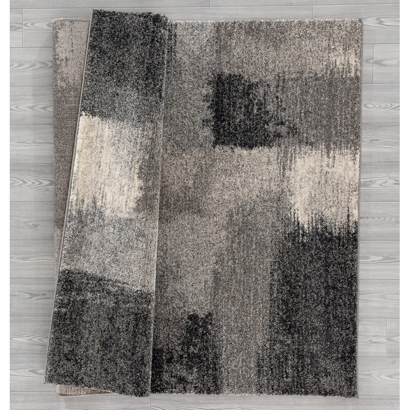 Tapis gris Woxall, Rectangle 1 pi 10 po x 3 pi