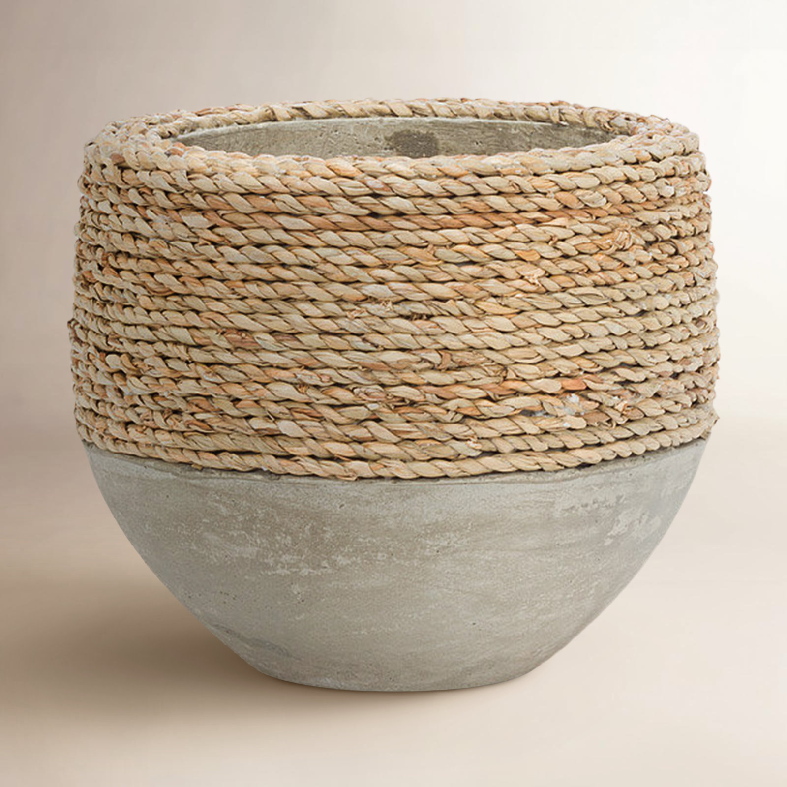 StowtheWold 13" Pot Planter, 7" H x 7" W x 7" D
