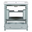 Meuble-lavabo multifonctionnel avec portes et tiroir 30 po-2124120634