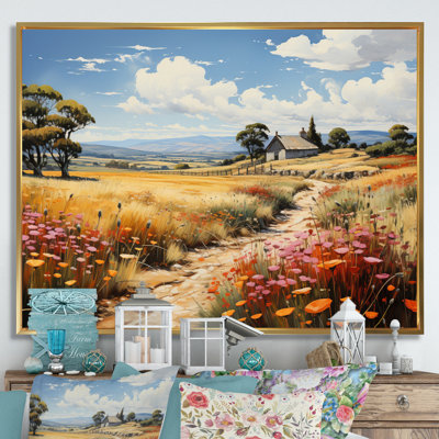 Farm Summer Fauvist Field IV
